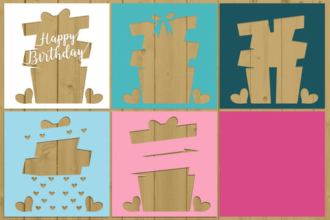 Birthday Layered Papercut 12 Svg Eps Ai Png Pdf 3D Paper zafrans studio 