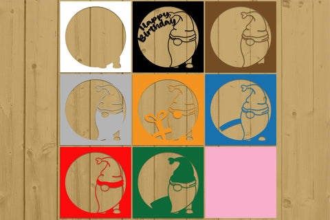 Birthday Layered Papercut 20 Svg Eps Ai Png Pdf 3D Paper zafrans studio 