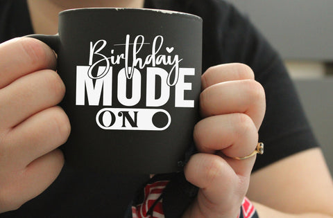 Birthday Mode On Svg, Birthday Svg cut file, Birthday Saying Svg, Birthday Cut File, Birthday Shirt Svg, Birthday Party, Eps, Dxf, Png SVG MD mominul islam 