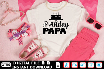 Birthday Papa SVG Craftlabsvg24 