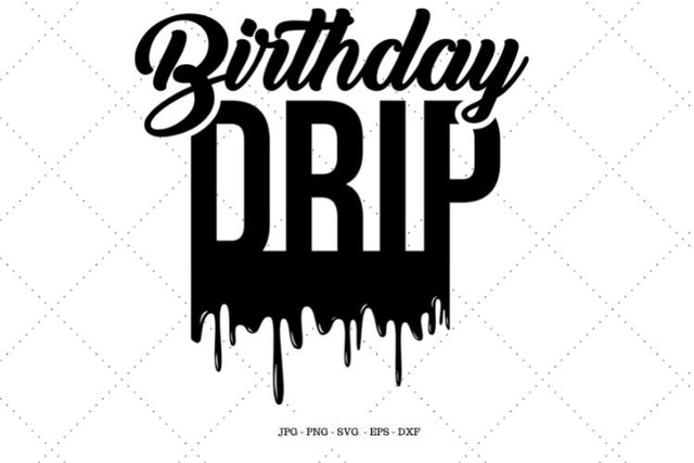 Birthday Party Shirt, Birthday Drip, Birthday Girl Shirt, Birthday Shirt File, Adult Birthday Shirt, Queen Svg SVG SVG Digital Designer 