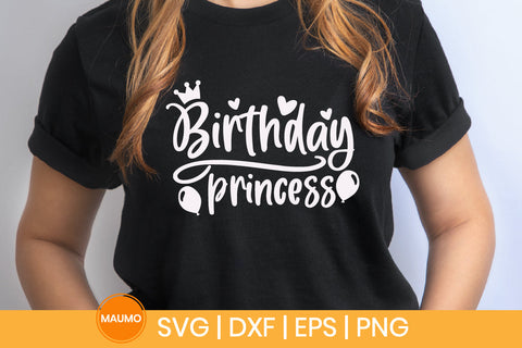 Birthday princess svg quote SVG Maumo Designs 