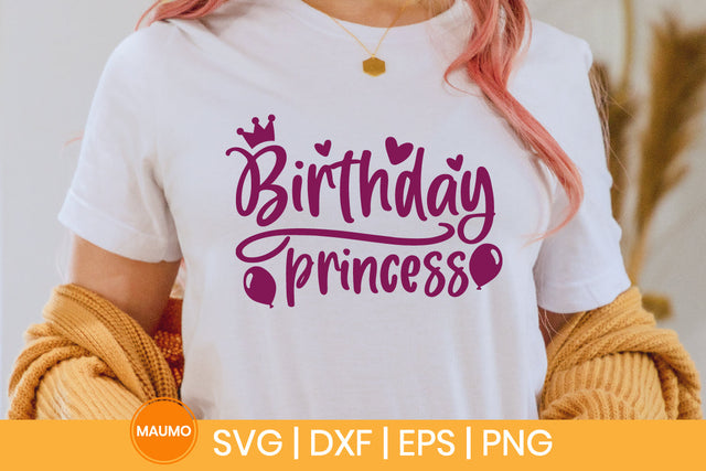 Birthday princess svg quote SVG Maumo Designs 