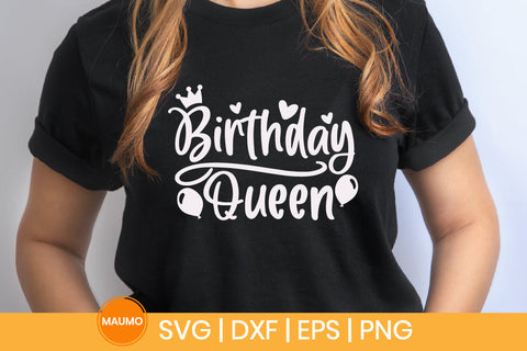 Birthday queen svg quote SVG Maumo Designs 
