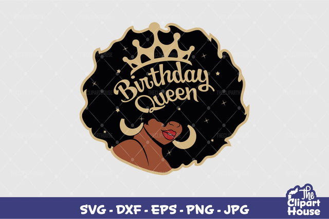 Birthday Queen SVG The Clipart House 