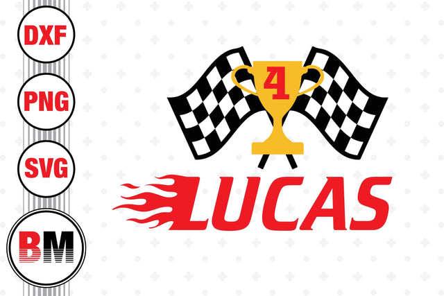 Birthday Racing SVG, PNG, DXF Files SVG BMDesign 
