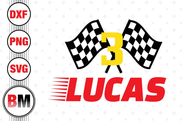 Birthday Racing SVG, PNG, DXF Files SVG BMDesign 