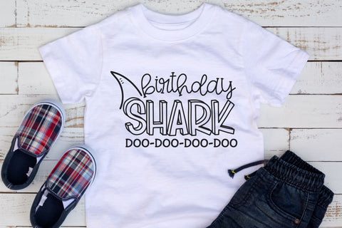 Birthday Shark SVG Morgan Day Designs 