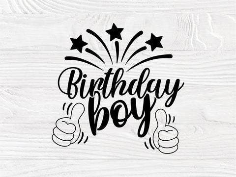 Birthday SVG, Boy Svg, Family Shirt, Svg Cut Files SVG TonisArtStudio 
