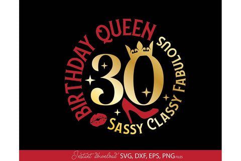 Birthday SVG Bundle, 50th, 40th, 30th Birthday SVG SVG March Design Studio 