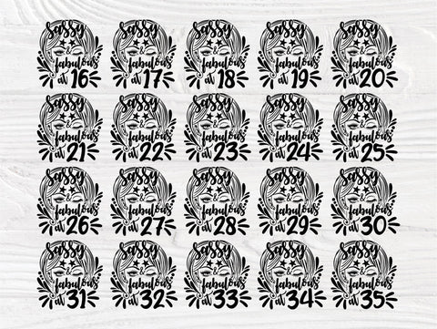 Birthday SVG Bundle, Girl Svg, Woman tshirt Design SVG TonisArtStudio 