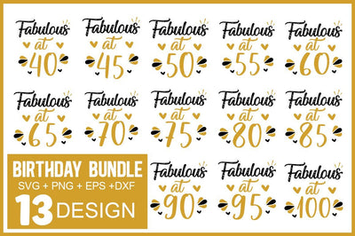 Birthday SVG Bundle.Birthday Party svg, Birthday svg for Women, SVG Designangry 