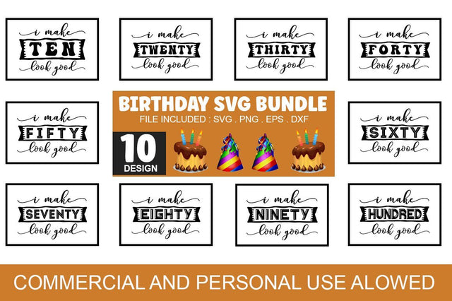 Birthday SVG Bundle.Birthday Princess Svg, Birthday Queen Svg, SVG Designangry 