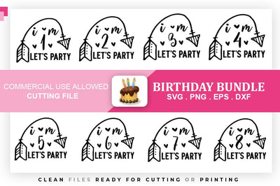 Birthday SVG Bundle.Birthday Svg, Birthday Girl Svg, SVG Designangry 