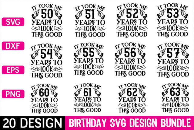 birthday svg design bundle SVG sk.swapon Roy 
