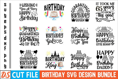 birthday svg design quotes bunde, birthday girl svg SVG sk.swapon Roy 