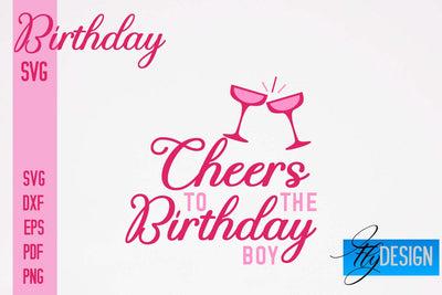 Birthday SVG | Happy Birthday Quotes SVG Design | Happy Days SVG SVG Fly Design 