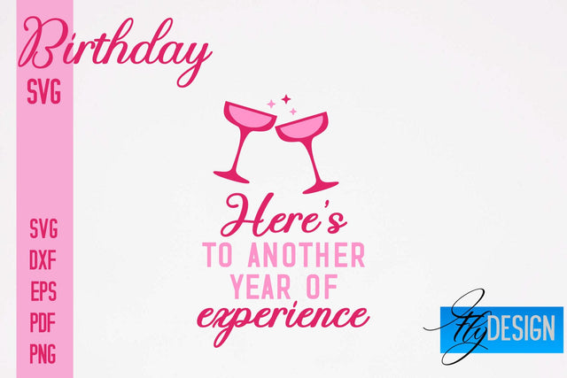 Birthday SVG | Happy Birthday Quotes SVG Design | Happy Days SVG SVG Fly Design 