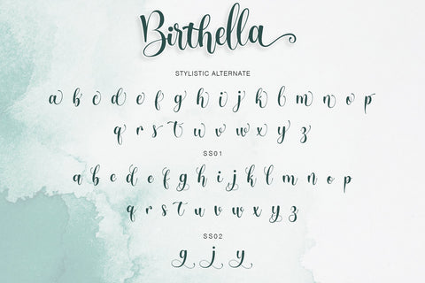 Birthella Font Rochart studio 