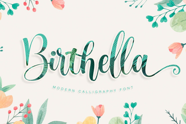 Birthella Font Rochart studio 
