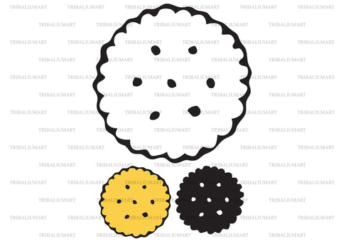 Biscuit cookie cracker SVG TribaliumArtSF 