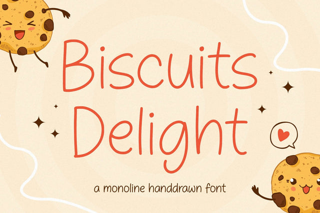 Biscuits Delight Font Font Balpirick 