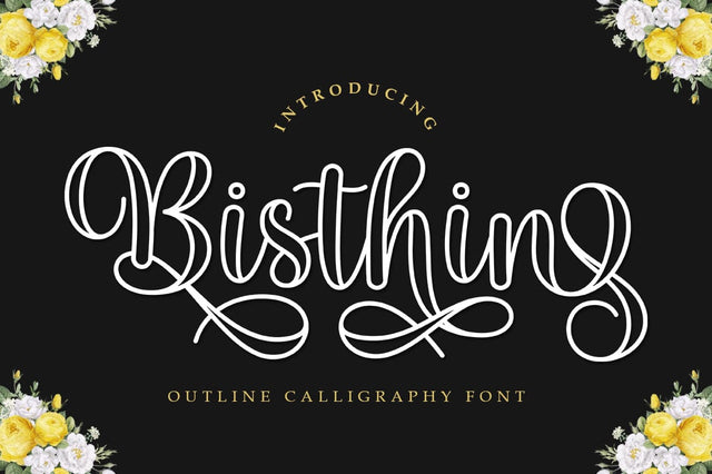 Bisthin Font IRF Lab Studio 