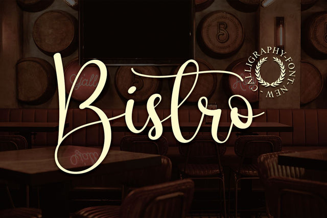 Bistro Font Erik Studio 