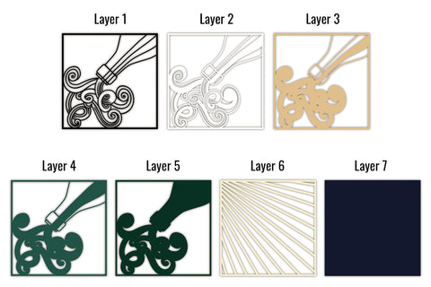 Bit of Bubbly Champagne layered SVG cut files SVG Angel on Empire 