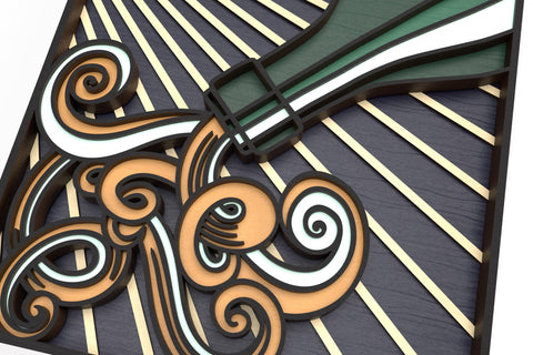 Bit of Bubbly Champagne layered SVG cut files SVG Angel on Empire 