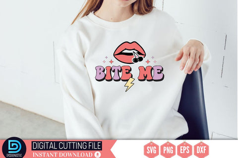 Bite me SVG SVG DESIGNISTIC 