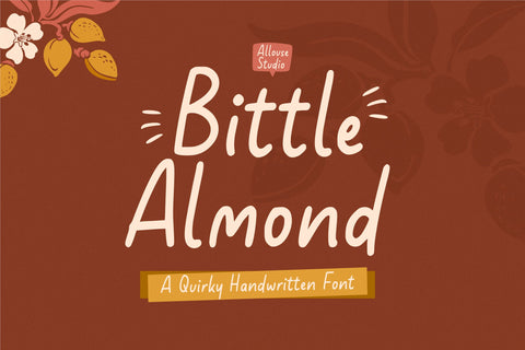 Bittle Almond Font Allouse.Studio 