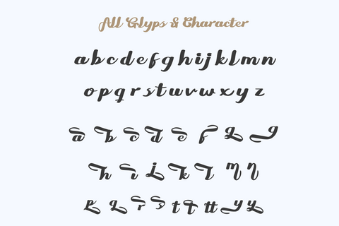 Biund Font twinletter 