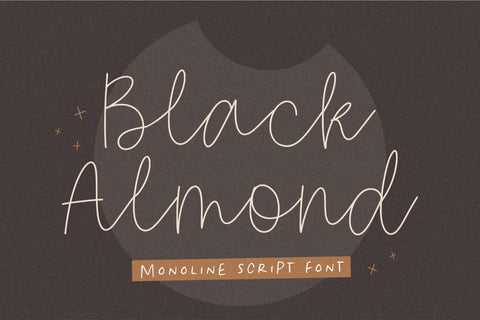 Black Almond Font Font Balpirick 