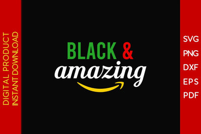 Black And Amazing Juneteenth SVG PNG PDF Cut File SVG Creativedesigntee 