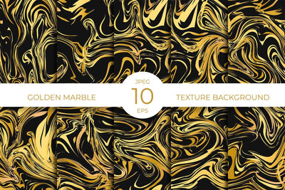 Black and gold marble texture background. Digital paper Digital Pattern LaBelezoka 