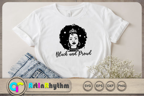 Black and proud SVG / Black history month SVG SVG Artinrhythm shop 