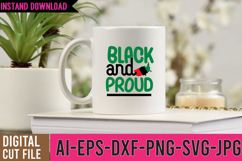 Black And proud SVG Cut File SVG BlackCatsMedia 