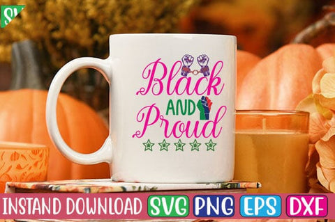 Black and Proud SVG Cut File SVG Studio Innate 