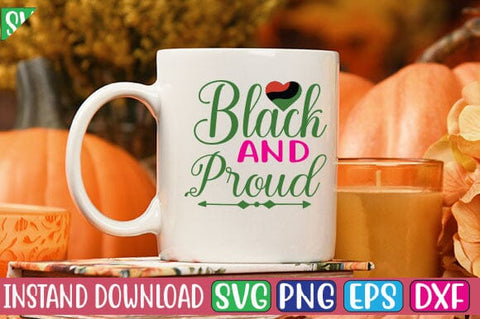Black and Proud SVG Cut File SVG Studio Innate 