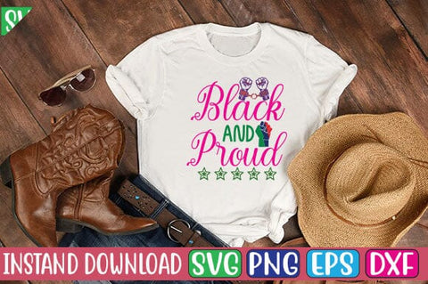 Black and Proud SVG Cut File SVG Studio Innate 