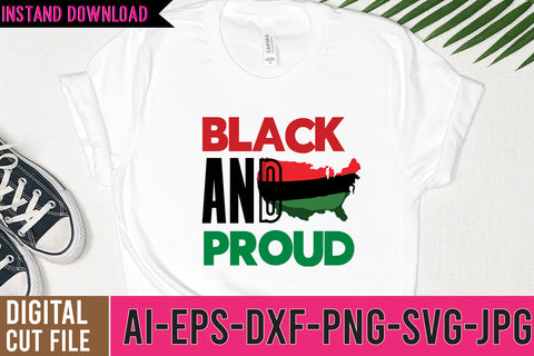 Black And Proud SVG Design SVG BlackCatsMedia 