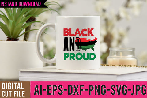 Black And Proud SVG Design SVG BlackCatsMedia 