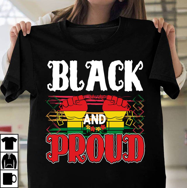 Black And Proud SVG Insomnia Std 