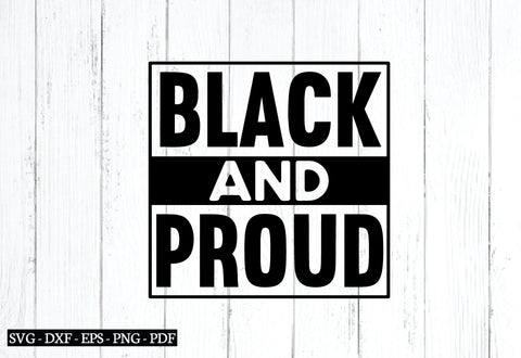 black and proud svg SVG designstore 