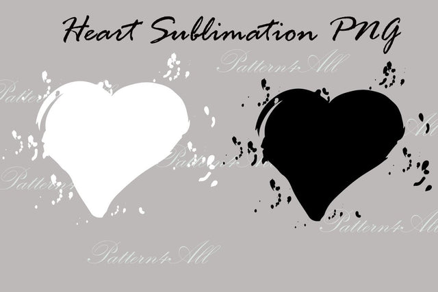 Black and White Hearts Sublimation Png, Hand drawing,Bleach effect PNG, Bleach effect bundle, Bleach background mockup, Bleach overlay png Sublimation ArtStudio 