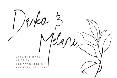 Black Article Font Prasetya Letter 