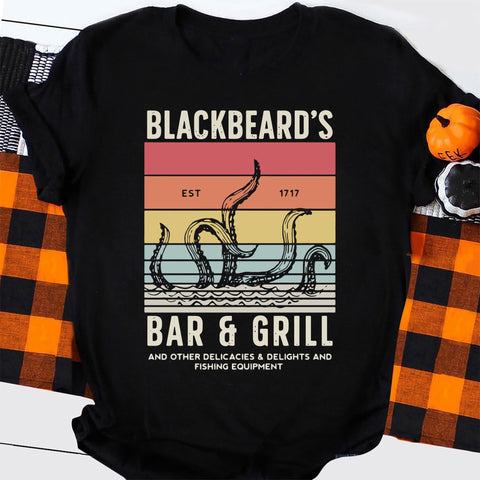 Black Beard's Bar and Grill svg, Our Flag Means Death Est 1717 svg, LGBT svg,Svg File for Cricut, Ai, Png, Dxf. Eps SVG DiamondDesign 