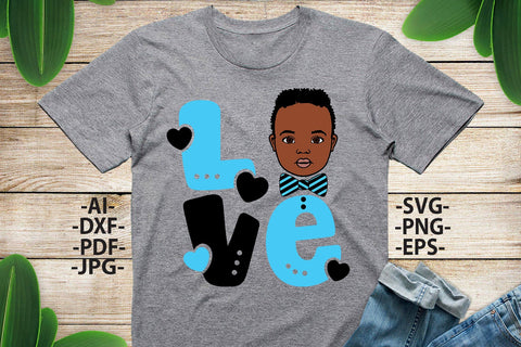 Black boy Svg, Love Boy Svg, Peekaboo boy Svg, Black kids svg, Black boy tshirt, Cute Little Kid, African american, Svg Cut Files SVG 1uniqueminute 