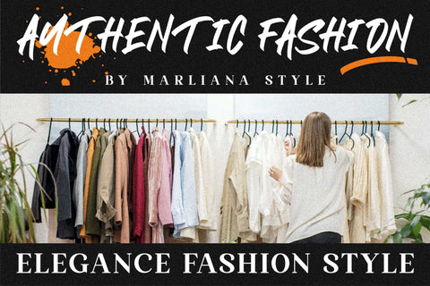 BLACK BRUSH Font Letterena Studios 